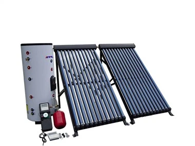 Escalfador d'aigua solar a pressió dividit
